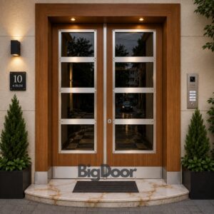 Big Door 1012 Apartman Giriş Kapısı