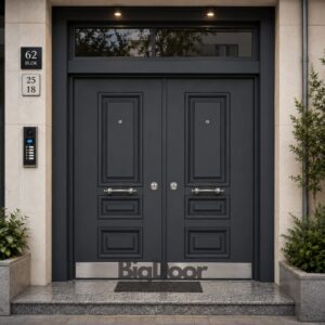 Big Door 1017 Apartman Giriş Kapısı