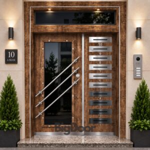 Big Door 1021 Apartman Giriş Kapısı